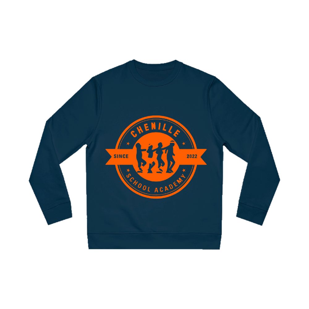 SWEATSHIRT OFFICIEL LOGO ORANGE